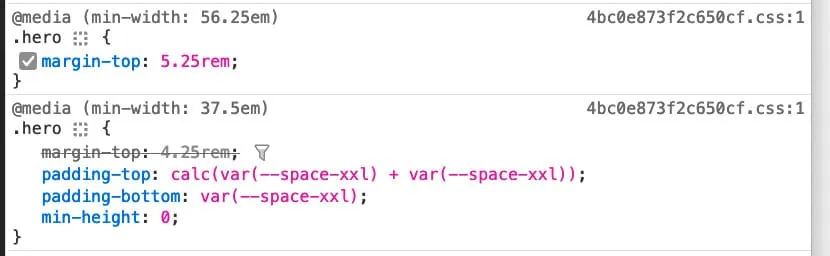 Web inspector tool screenshot